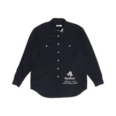 ストライプモックネックセーター_M(ライトブルー)