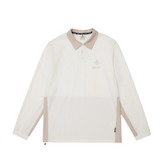 W_ (OFF-WHITE) KHALHON' PREMIUM LS HYBRID POLO _ 512500402