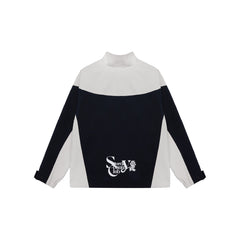 W _ (Navy)Contour Shell Windbreaker(531100256)