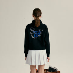 W _ (Black)19th Hole Polo Sweatshirt(532700299)