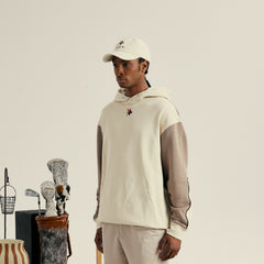 M _ (Beige)Oversize Racing Hoodie(2700112)