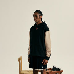 M _ (Black)Oversize Racing Hoodie(2700199)