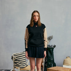 W _ (Black)Oversize Racing Hoodie(2700199)