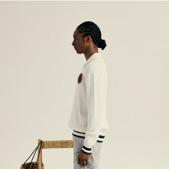 M _ (White)Prepwave Knit Polo(532800402)