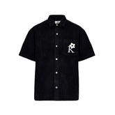 M _ (BLACK) SGC Corduroy Stretch Shirt (6120001)
