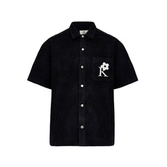 M _ (BLACK) SGC Corduroy Stretch Shirt (6120001)
