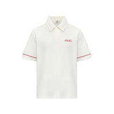 W _ (WHITE) Saturday Club Emblem Polo (6125003)