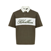 M _ (KHAKI)Gallery Tape Polo (6125005)