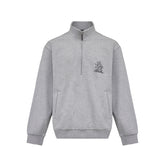 W _ (GRAY) Urban Club Half-Zip Sweat (6127003)