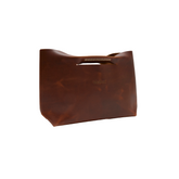 KHALHON' GOLF HANDBAG _ CHOCOLATE BROWN