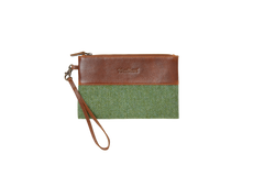KHALHON' POUCH MIXED _ BROWN & GREEN