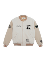 ハーフジップアップニットトップ_M