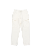 ハーフジップアップニットトップ_M