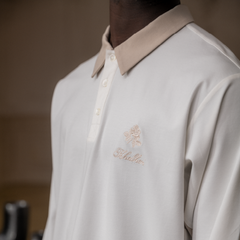 (OFF-WHITE) KHALHON' PREMIUM LS HYBRID POLO _ 512500402