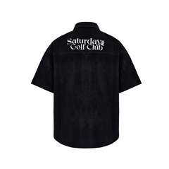 W _ (BLACK) SGC Corduroy Stretch Shirt (6120001)