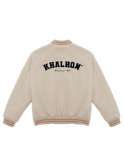 BOMBER JACKET (BEIGE)