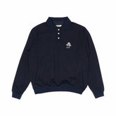 STRIPE POLO (NAVY)