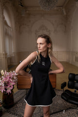 (BLACK) SLEEVELESS GOLF DRESS _ 514000299