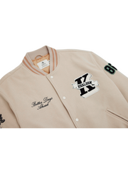 BOMBER JACKET (BEIGE)