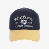 ハーフジップアップニットトップ_M