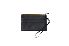 KHALHON' POUCH LEATHER _ BLACK