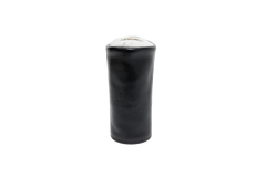 ROUNDED FAIRWAY WOOD COVER LEATHER _ BLACK