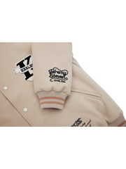 BOMBER JACKET (BEIGE)