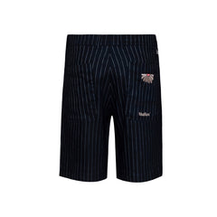 M _ (NAVY)Linen Stripe Club Shorts (6131003)