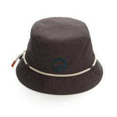 LOGO BUCKET HAT (ZET BLACK)