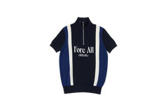 (DARK NAVY) KHALHON' x FORE.ALL SHORT-SLEEVE KNIT PULLOVER _ 512800258