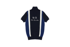 (DARK NAVY) KHALHON' x FORE.ALL SHORT-SLEEVE KNIT PULLOVER _ 512800258