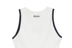 (OFF WHITE) SLEEVELESS GOLF DRESS _ 514000202