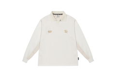 W_ (OFF-WHITE) KHALHON' CONTRAST COLLAR PULLOVER _ 512700202