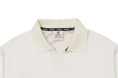 W_ (OFF-WHITE) KHALHON' CONTRAST COLLAR PULLOVER _ 512700202