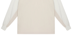 W_ (OFF-WHITE) KHALHON' CONTRAST COLLAR PULLOVER _ 512700202