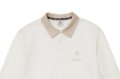 W_ (OFF-WHITE) KHALHON' PREMIUM LS HYBRID POLO _ 512500402