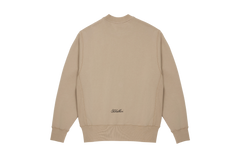 W_ (BEIGE) HALF-MOCK PULLOVER _ 512700311