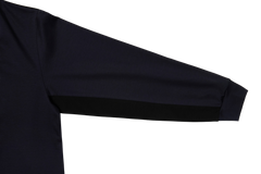 W_ (NAVY) KHALHON' CONTRAST COLLAR PULLOVER _ 512700256