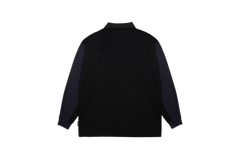 W_ (NAVY) KHALHON' CONTRAST COLLAR PULLOVER _ 512700256