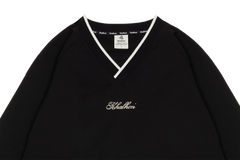 W_ (BLACK) V-NECK SPORTY PULLOVER _ 512700199