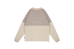 (LIGHT BEIGE) V-NECK SPORTY PULLOVER _ 512700112