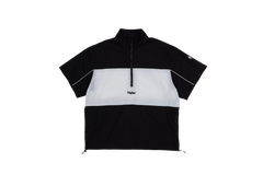 (BLACK) COLOR-BLOCK HALF-ZIP WINDBREAKER _ 511100599