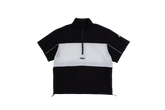 W_ (BLACK) COLOR-BLOCK HALF-ZIP WINDBREAKER _511100599