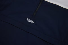 W_ (NAVY) COLOR-BLOCK HALF-ZIP WINDBREAKER _ 511100556