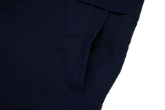 W_ (NAVY) COLOR-BLOCK HALF-ZIP WINDBREAKER _ 511100556