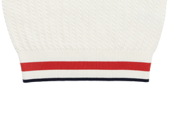 W_ (CREAM) KHALHON' LEGACY KNIT POLO _ 512800505