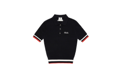 W_ (BLACK) KHALHON' LEGACY KNIT POLO _ 512800599