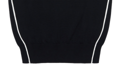 (BLACK) KHALHON x FORE.ALL WOMAN'S SLEEVELESS SWEATER _ 512800102