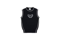 (BLACK) KHALHON x FORE.ALL WOMAN'S SLEEVELESS SWEATER _ 512800102