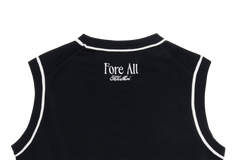 (BLACK) KHALHON x FORE.ALL WOMAN'S SLEEVELESS SWEATER _ 512800102